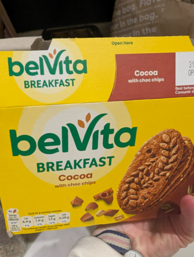 belVita Cocoa Breakfast Biscuits