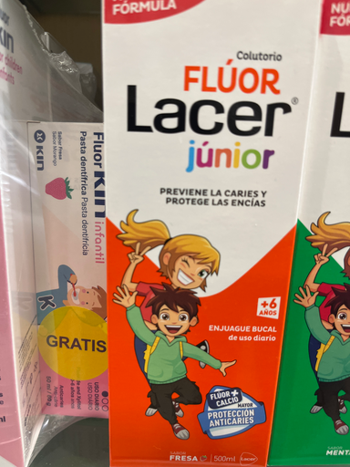Flúor Lacer colutorio junior
