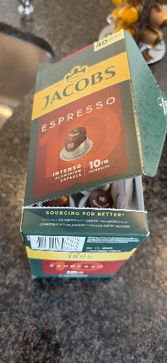 Jacobs Espresso 10 Intenso Kaffeekapseln