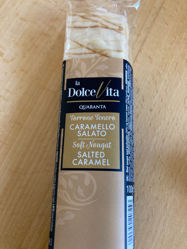 La Dolce Vita Soft Nougat with Roasted Peanuts