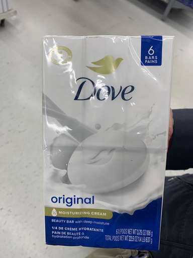 Dove original moisturizing cream beauty bar