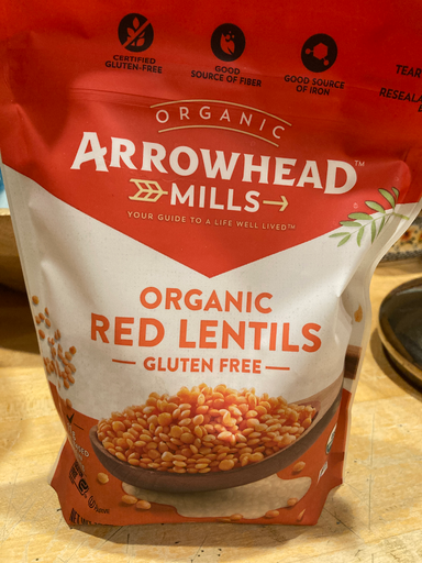 Arrowhead Mills Organic Red Lentils
