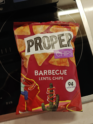 Proper Chips Barbecue Lentil Chips