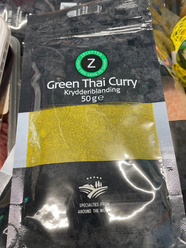 Green Thai Curry Krydderiblanding