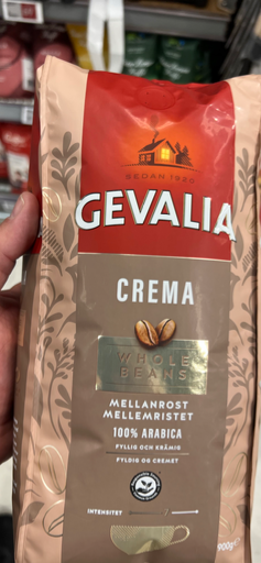 Gevalia Crema Whole Beans