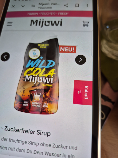 Mijuwi Wild Cola Sirup