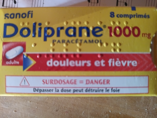 Doliprane Paracetamol 1000 mg Tablets