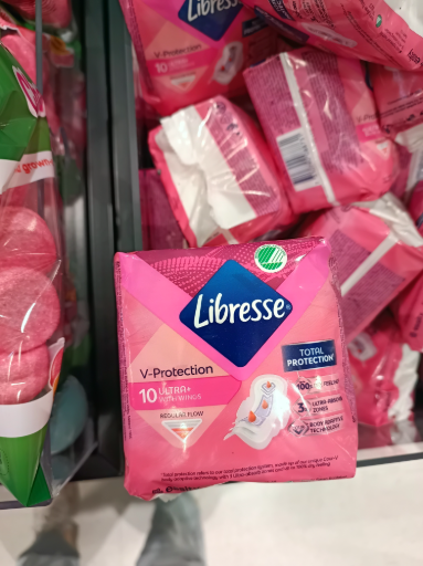Libresse V-Protection Ultra+ Natural egészségügyi betét aloe vera kivonattal 20 db