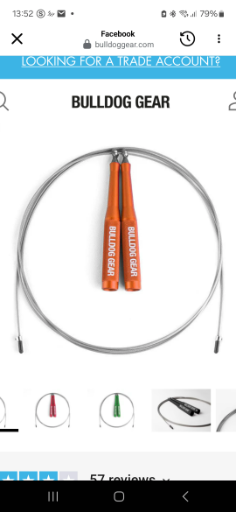 Bulldog Gear JR2 Premium Bearing Speed Rope
