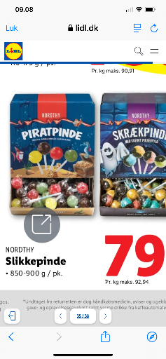Nordthy Slikkepinde