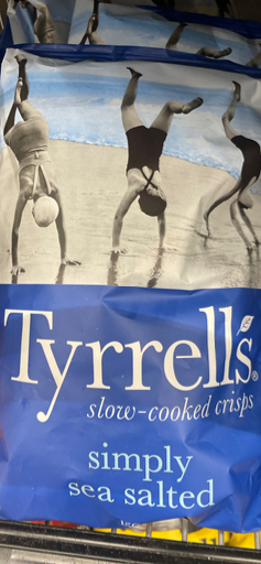 Tyrrell's Simply Sea Salted Potato Crisps