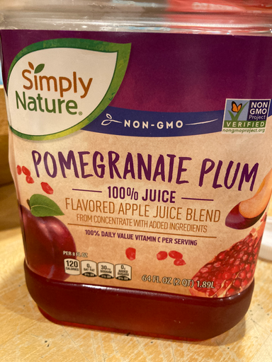 Simply Nature Pomegranate Plum Juice