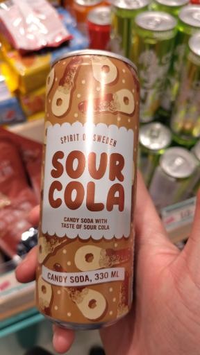 Nobel Super Sour Cola Candy Package