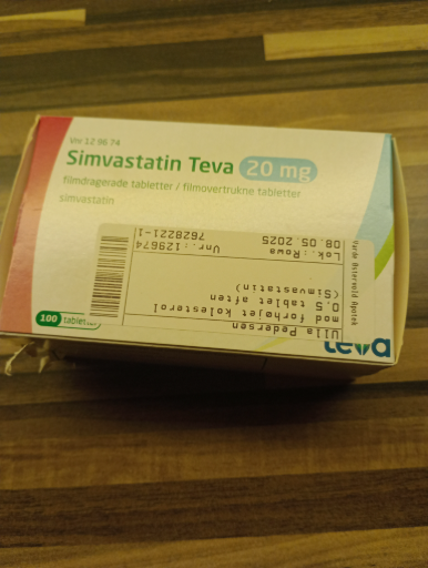 Simvastatin Teva 20 mg