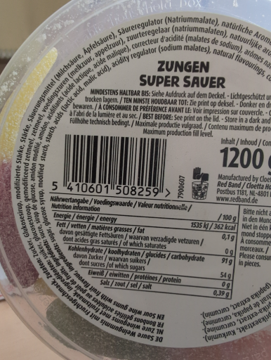 Zungen Super Sauer