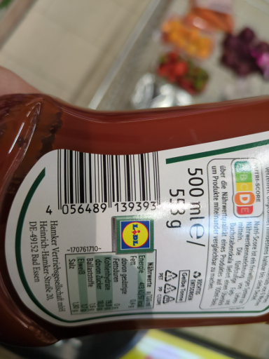 Lidl Essentials Ketchup