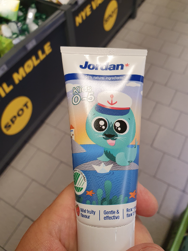 Jordan Kids 0-5 Toothpaste