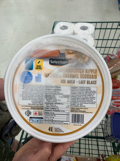 Selection Caramel Ecossais Ice Milk