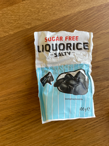 DeBron Sukkerfri Salt Lakrids 100 g