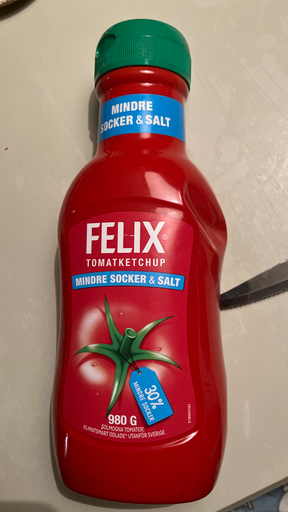 FELIX Tomatketchup Mindre Socker & Salt