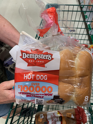Dempster's Hot Dog Buns