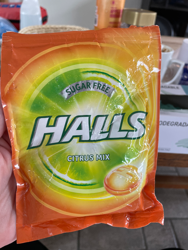 Halls Citrus Mix Sugar Free Vitamin C Drops