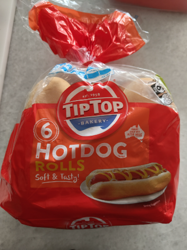 Tip Top Hotdog Rolls