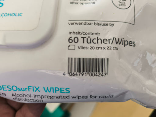 DESOsurFIX WIPES