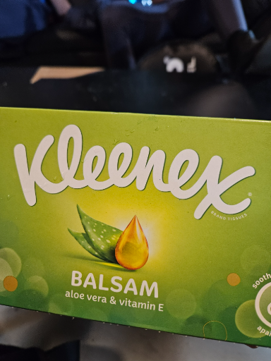 Kleenex Balsam Aloe Vera og Vitamin E Ansigtservietter