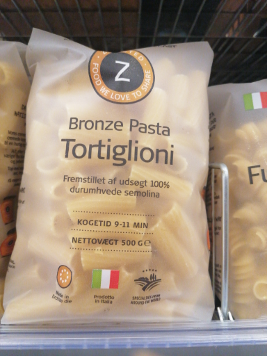 Z Bronze Pasta Tortiglioni