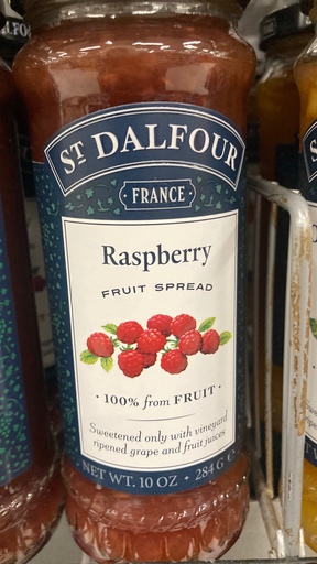 St Dalfour Raspberry Fruit Spread