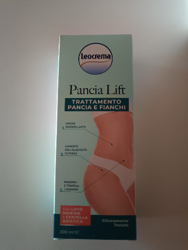 Leocrema Pancia Lift Trattamento Pancia e Fianchi Rimodellante 200 ml