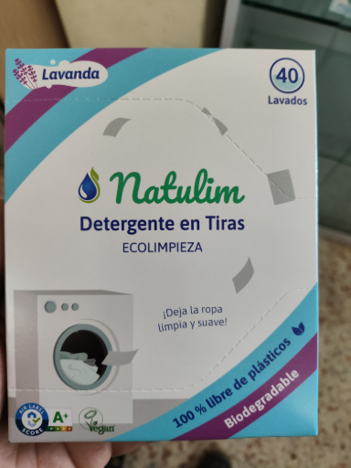 Natulim Detergente en Tiras