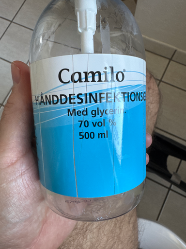 Camillo Hånddesinfektionsgel 70% 100 ml