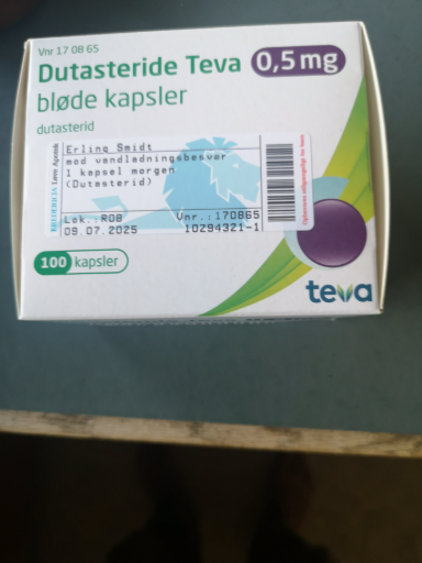 Dutasteride Teva 0,5 mg