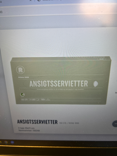 REMA 1000 Ansigtsservietter