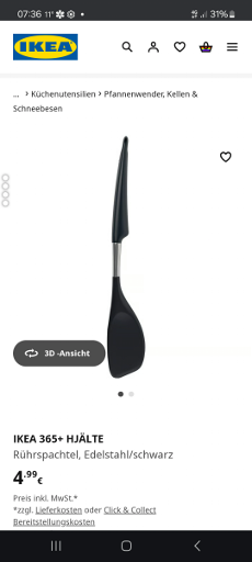IKEA 365+ HJÄLTE Spatula