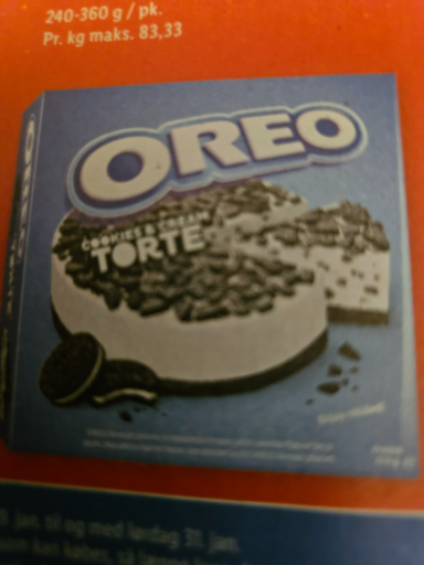 Oreo Cookies and Cream Torte