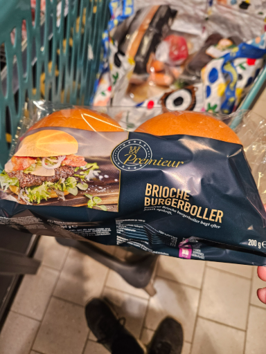 Brioche Burgerbolle
