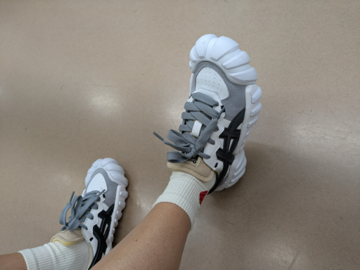 ASICS GEL-1130 White/Cloud Grey Sportstyle Shoes