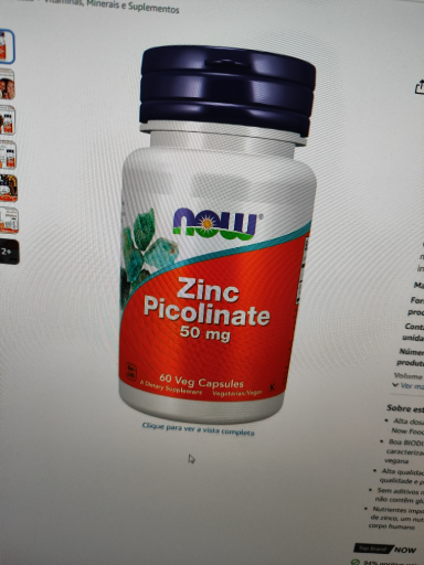 NOW Foods Zinc Picolinate