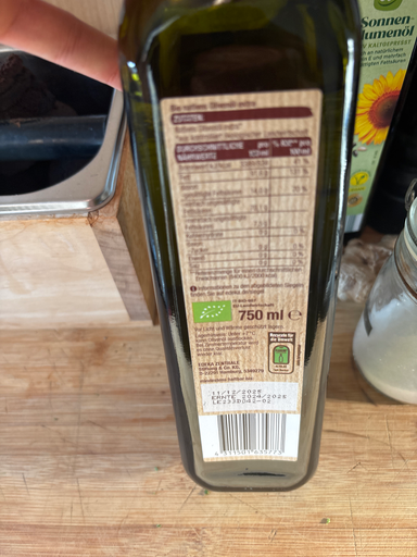 Vieno Bio Sonnenblumenöl 750 ml