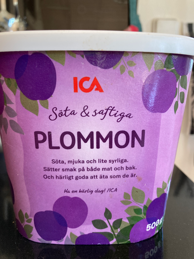 ICA Plommon Torkade 500g