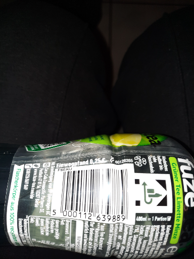 Fuze Tea Grüner Tee Limette Minze