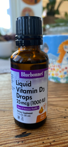 Bluebonnet Liquid Vitamin D3 Drops 5000 IU