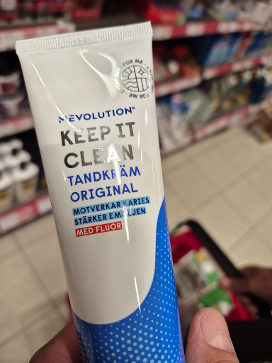 NEVOLUTION KEEP IT CLEAN TANDKRÄM ORIGINAL tandkräm