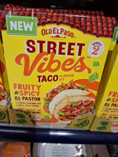 Old El Paso Street Vibes Taco Flavour Kit