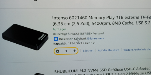 Intenso 6021460 Memory Play 1TB