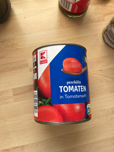 K-Classic Geschälte Tomaten in Tomatensaft