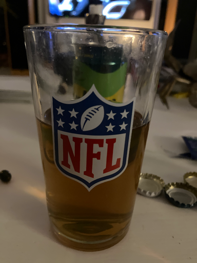 NFL Pint Glass